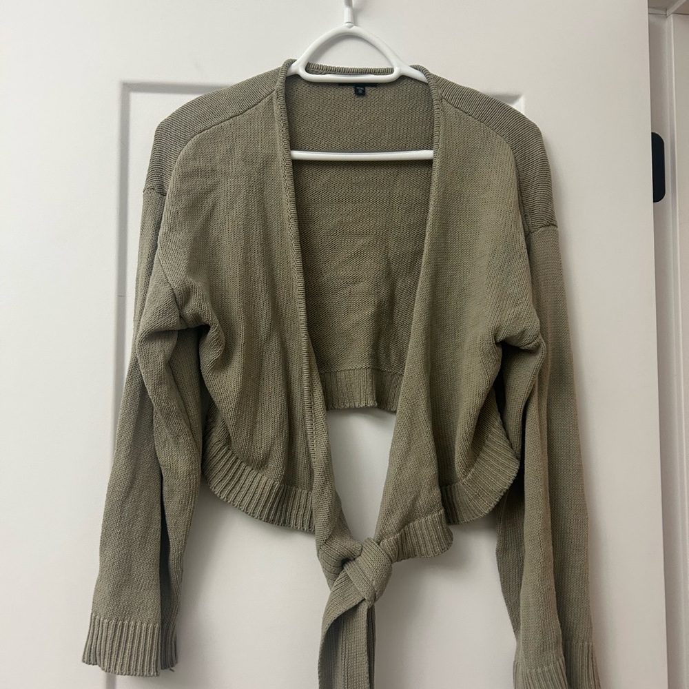Dynamite Khaki Women's Cardigan